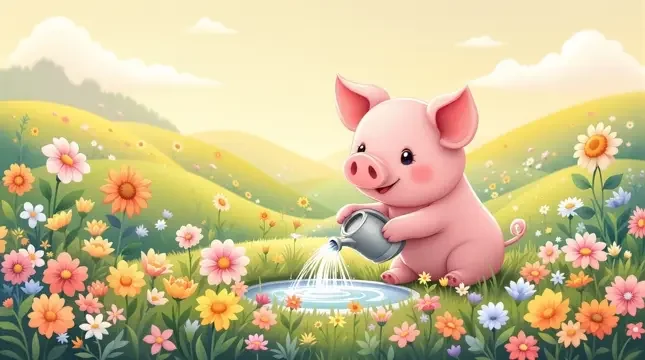 粉红小猪的魔法花园 精选推荐 粉红小猪的魔法花园 轮播图