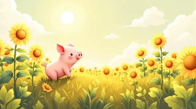 向日葵田的秘密 儿童影像 向日葵田的秘密 封面