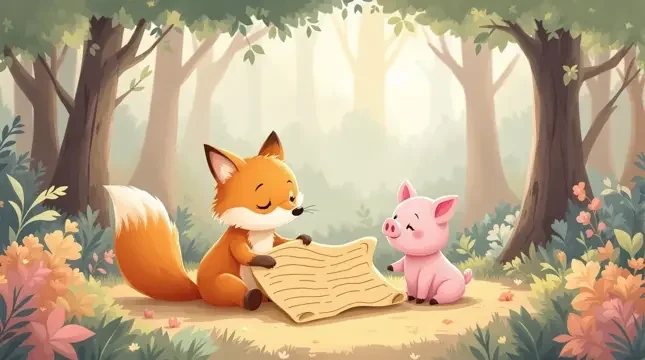 小狐狸的藏宝图 儿童影像 小狐狸的藏宝图 封面
